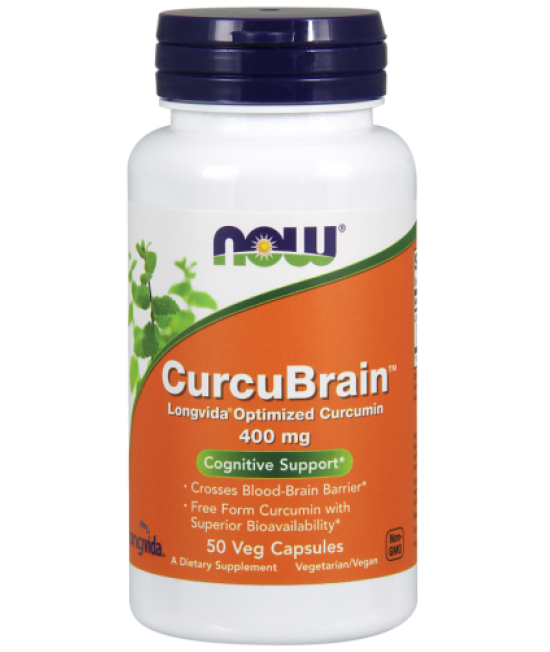 CurcuBrain 400 Mg Veg Capsules