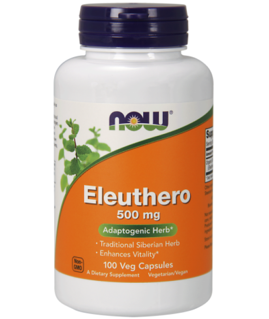 Eleuthero 500 Mg Veg Capsules
