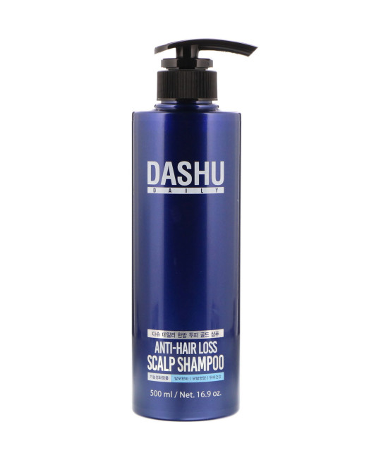 Dashu, Anti-Hair Loss Scalp Shampoo, 16.9 oz (500 ml)