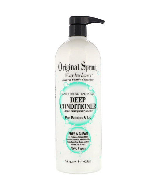 Original Sprout Inc, Deep Conditioner, For Babies & Up, 33 fl oz (975 ml)