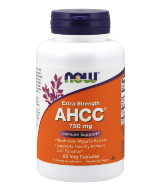 AHCC, Extra Strength 750 Mg Veg Capsules