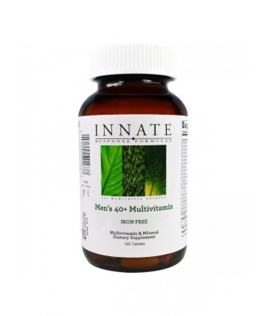 Innate Response Formulas, Men's 40+ Multivitamins, Iron Free 120 Tablets