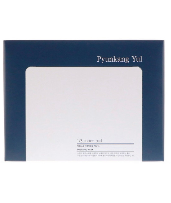 Pyunkang Yul, 1/3 Cotton Pad, 160 Pieces