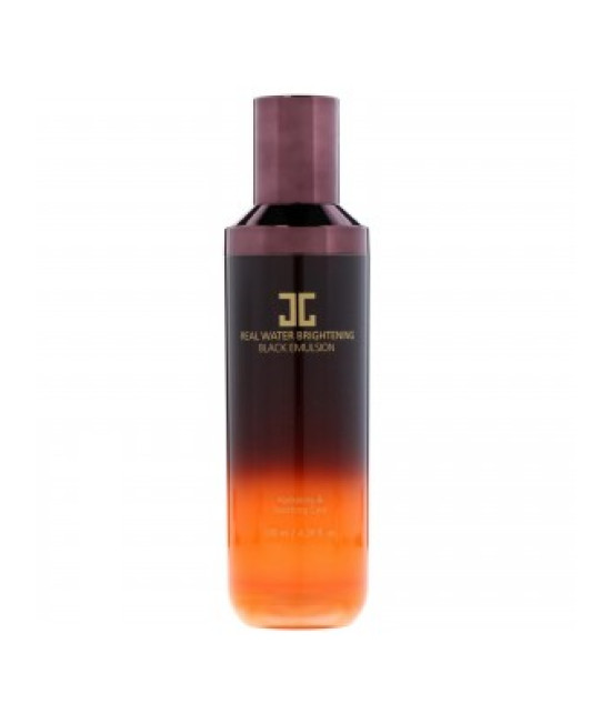 Jayjun Cosmetic, Real Water Brightening Black Emulsion, 4.39 Fl Oz (130 Ml)
