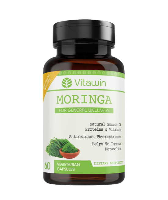 Moringa, 60 capsules