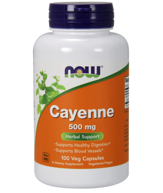 Cayenne 500 Mg Veg Capsules