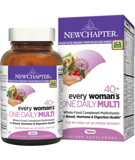 New Chapter, 40+ Every Woman's One Daily Multi, 96 Tablets