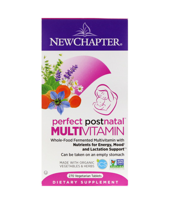 New Chapter, Perfect Postnatal Multivitamin, 270 Tablets